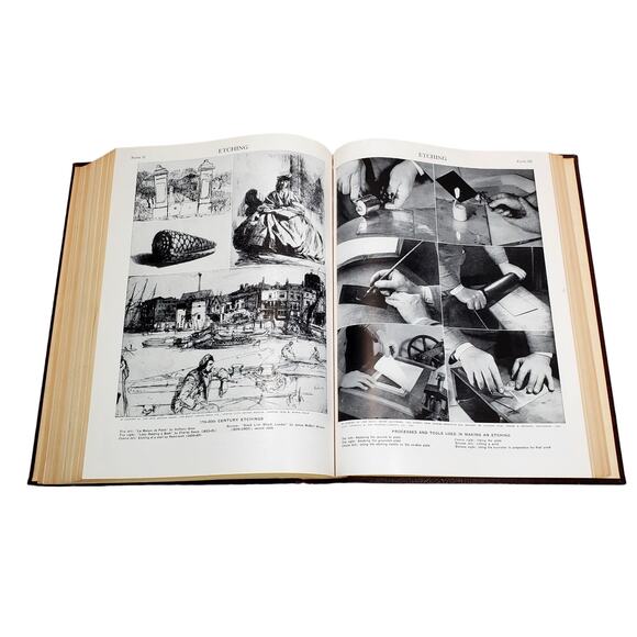 1959 Edition Encyclopedia Britannica Vtg HC Volume 8 EDWA to EXTRACT Educational - Picture 9 of 10